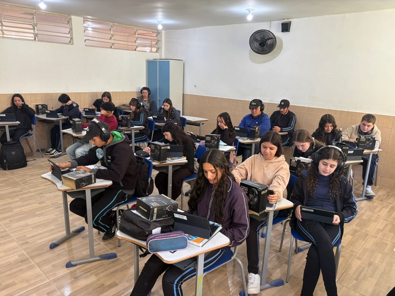 Parceria entre Águia Florestal e IMM leva projeto socioeducacional a Itaiacoca